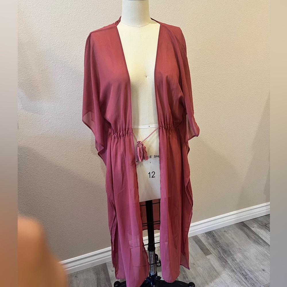 Kimono/ bathing suit cover